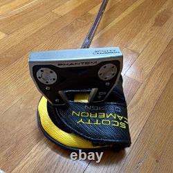Mint! Scotty Cameron Phantom 5S RH Putter Steel Shaft Studio Design Grip + Cover