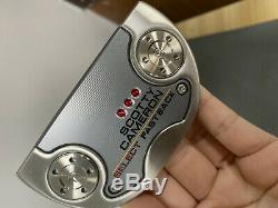 Mint condition SCOTTY CAMERON Select Fastback putter 34'' RH/ Grip/ Headcover
