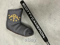 Mint condition SCOTTY CAMERON Select Laguna putter 35'' RH/ Grip/ Headcover