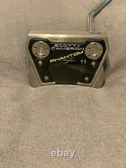 NEW 2021 Titleist Scotty Cameron Phantom X 11 Putter 35 RH X11