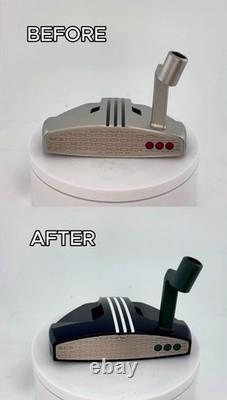 (NEW) Scotty Cameron 2026 Phantom 3.2 Black & Green Cerakote Refinished Putter