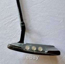 (NEW) Scotty Cameron B3 Triple Black LTD Newport 2 Putter 34 RH with Headcover