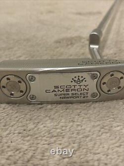 NEW Scotty Cameron newport 2 plus With Headcover