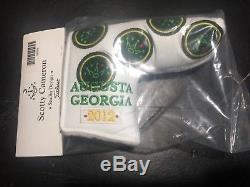 NIB Scotty Cameron 2012 Augusta Masters Headcover / Putter Cover White