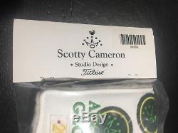 NIB Scotty Cameron 2012 Augusta Masters Headcover / Putter Cover White