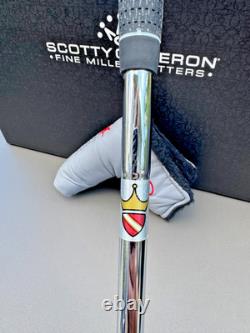 NICE Scotty Cameron Pro Platinum Coronado Mid slant RH 35 With Original HC
