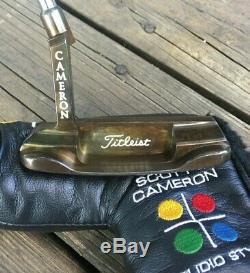 Near MINT RARE Scotty Cameron Oil Can Newport Putter, AOP, 35 in. All Original