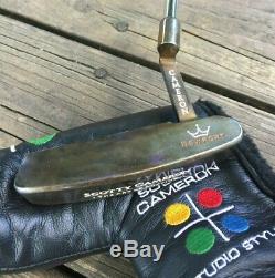 Near MINT RARE Scotty Cameron Oil Can Newport Putter, AOP, 35 in. All Original