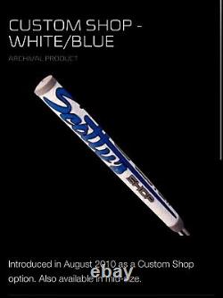 New Original Scotty Cameron White/Blue Mid-size Putter Grip