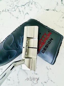 New RH 2023 Scotty Cameron Super Select Newport 2.5 Plus 35 Putter + headcover