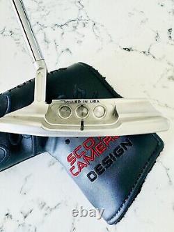 New RH 2023 Scotty Cameron Super Select Newport 2.5 Plus 35 Putter + headcover