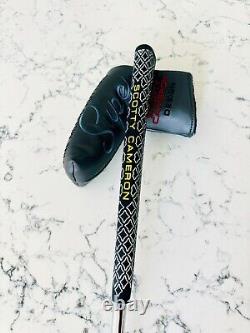 New RH 2023 Scotty Cameron Super Select Newport 2.5 Plus 35 Putter + headcover