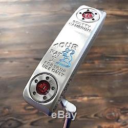 New Scotty Cameron 009M Masterful Tour Rat Concept 1 Putter Blue Naked 15g 34
