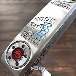 New Scotty Cameron 009M Masterful Tour Rat Concept 1 Putter Blue Naked 15g 34