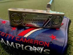 New Scotty Cameron Champions Choice Newport 2 Button Back Golf Putter 35