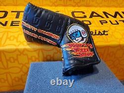 New Scotty Cameron Custom Shop Black Johnny Racer Mid Mallet Putter Headcover