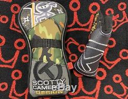 New Scotty Cameron Patchwork Driver and Putter Regal CT Wasabi Camo