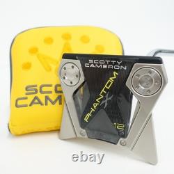New Scotty Cameron Phantom X 12.5 Putter RH with Headcover 34