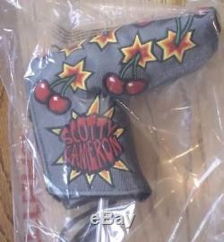 New Scotty Cameron Putter Jordan Spieth Limited 1/1500 With Cherry Headcover