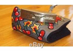 New Scotty Cameron Putter Jordan Spieth Limited 1/1500 With Cherry Headcover