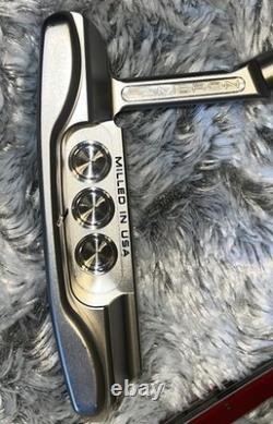 New Scotty Cameron Super Select Newport Plus Putter 35 Milled Cover Included