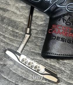 New Scotty Cameron Super Select Newport Plus Putter 35 Milled Cover Included