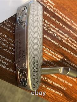 New Scotty Cameron Super Select Newport Plus Putter 35 Milled Cover Included