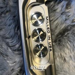 New Scotty Cameron Super Select Newport Plus Putter 35 Milled Cover Included