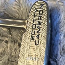 New Scotty Cameron Super Select Newport Plus Putter 35 Milled Cover Included