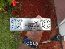 New Titleist Scotty Cameron 2023 Newport 2 + Plus Super Select 34 in. Brand New