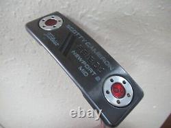 Nice Scotty Cameron Select Newport 2 MID 43 Long Putter Factory Scotty Grip