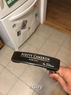 Original Scotty Cameron Oil Can Newport Putter, 35 inches