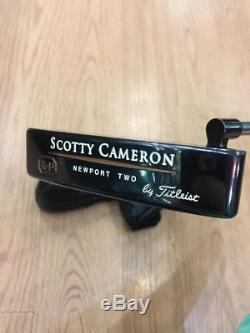 RARE Scotty Cameron Titleist Teryllium Newport Two TeI3 Sole Stamp Putter 35