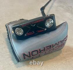 RARE WELD NECK 35 Scotty Cameron Putter Black Long Neck Tour Dot