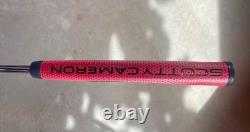 RARE WELD NECK 35 Scotty Cameron Putter Black Long Neck Tour Dot