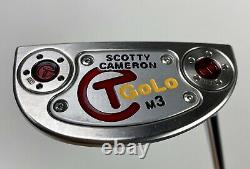 RH Titleist Scotty Cameron GoLo M3 Circle T 36 Tour Only Putter Golf Club