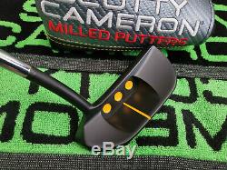 Rare Scotty Cameron California Sonoma Custom Shop Black Putter 35 MINTY