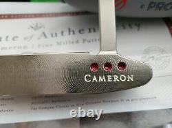 Rare Scotty Cameron Pro Platinum Newport Two Putter 35COA