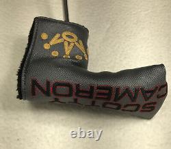 Rare Scotty Cameron Red X5 35 Mallet Putter With Head Cover