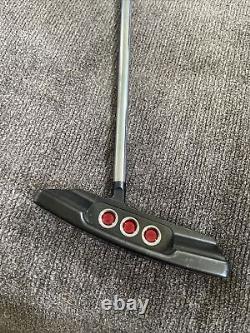 Rare Scotty Cameron Select Newport 2.6 Black Mist Center Shafted Putter 34