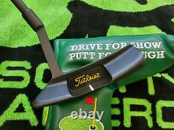 Rare Scotty Cameron Studio Design 1.5 Custom Black Putter 35 Mint