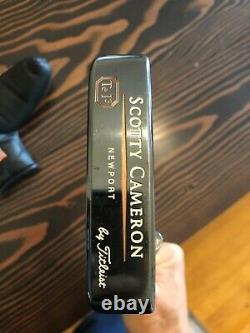 Rare Scotty Cameron Tei3 Newport Putter with Sole Stamp. 35