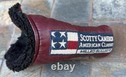 Rare Scotty Cameron Titleist Bullseye Blade Flange 34 Tour Golf Putter & Cover