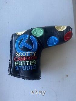 Refinished 1998 Scotty Cameron Newport Tei3 With Circle T Tour Only Head Cover