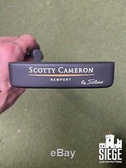 Refinished Left Handed Scotty Cameron Classics Newport 35 putter withheadcover