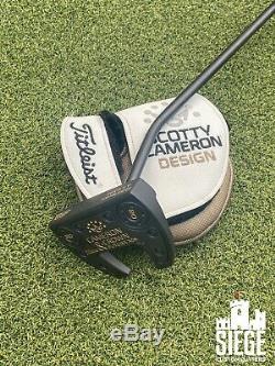 Refinished Scotty Cameron Cameron & Crown Futura X5R 33 putter withheadcover