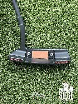 Refinished Scotty Cameron Detour Newport 2 (modified) 35 putter withHeadcover