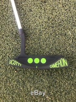 Refinished Scotty Cameron Studio Select Laguna 2 putter 34 inch, withheadcover