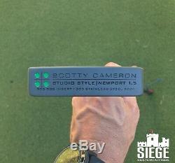 Refinished Scotty Cameron Studio Style Newport 1.5 35.5 putter