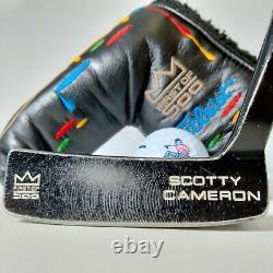 SCOTTY CAMERON CALIFORNIA DEL MAR FIRST OF 500 Putter 34.5 RH with Headcover
